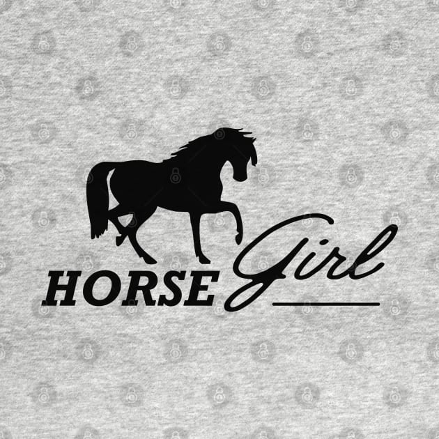 Horse Girl by KC Happy Shop